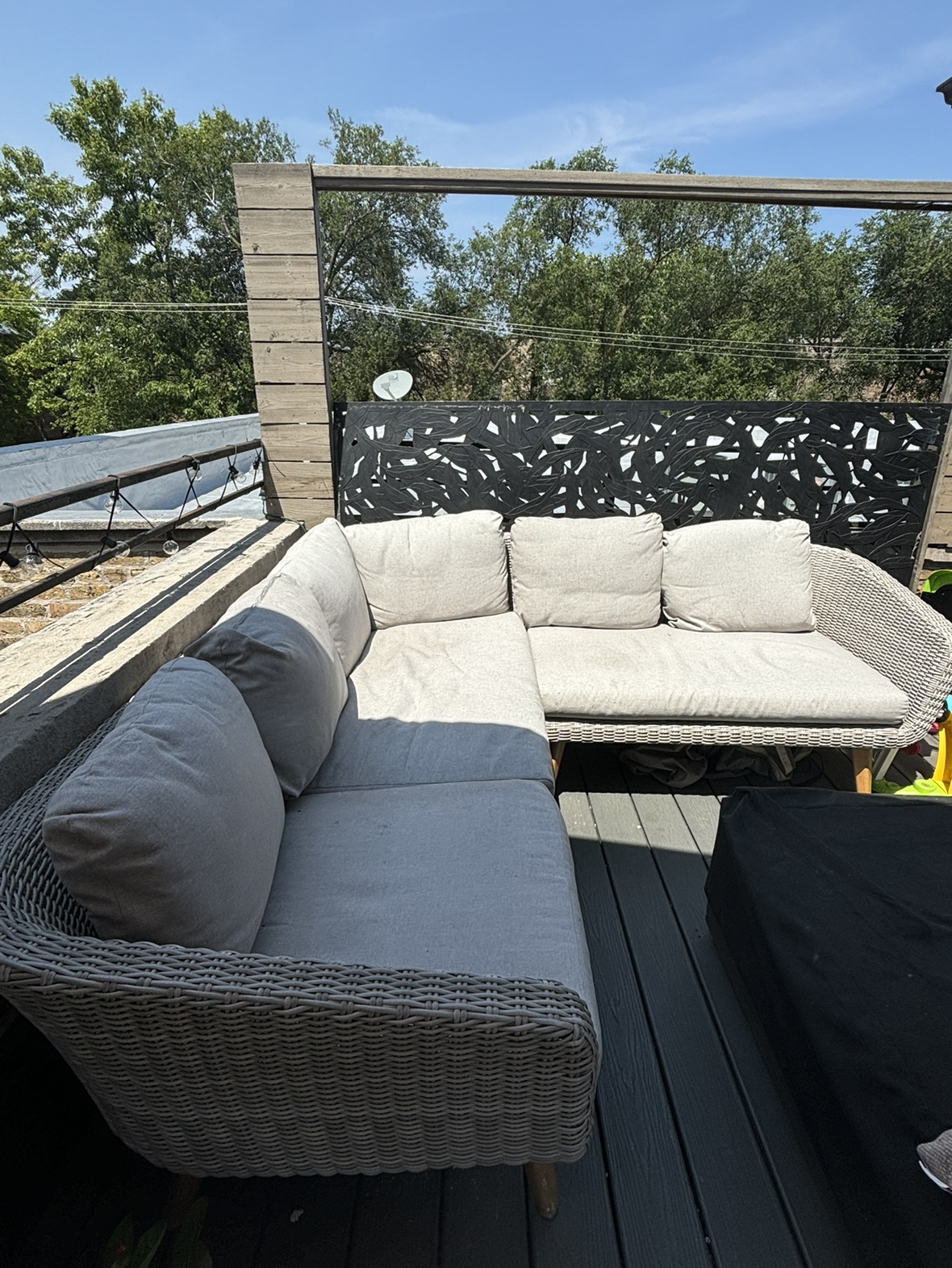 Article Furniture outdoor sectional couch