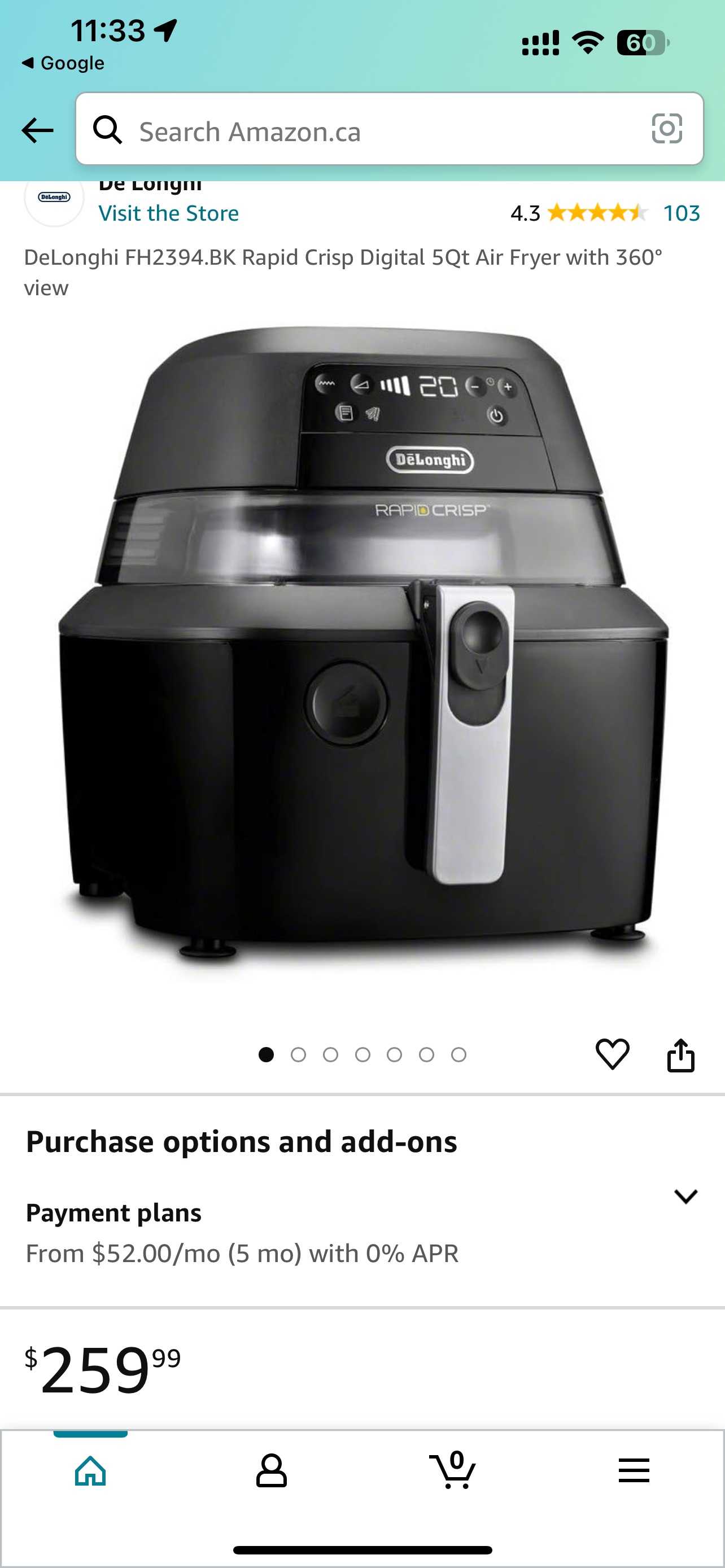 Delonghi Air Fryer - photo 5