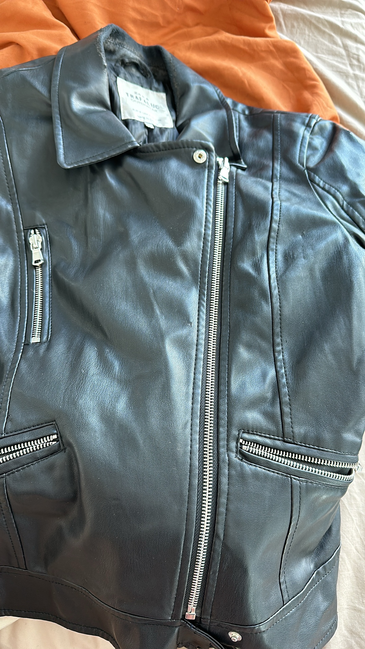 Zara leather jacket - photo 2