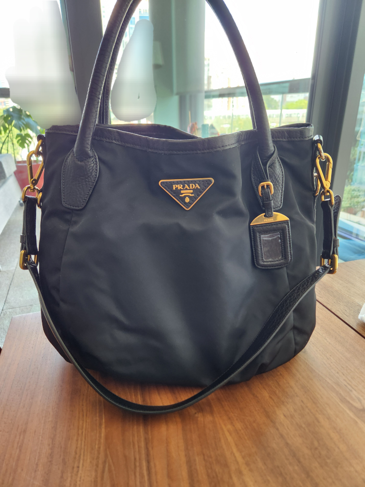 Prada Tessuto Nylon Cervo Shoulder Bag thumbnail
