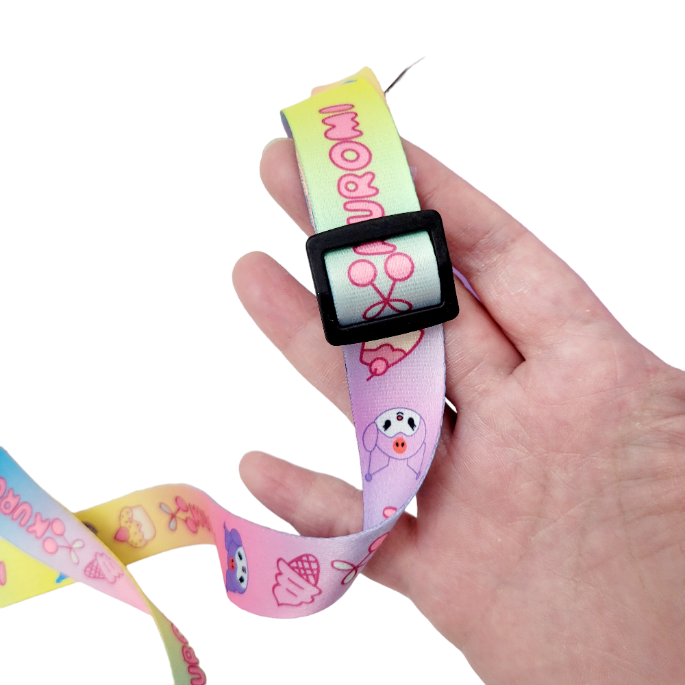 Brand New Kuromi Silicone Rubber Crossbody Bag image indicator(6)