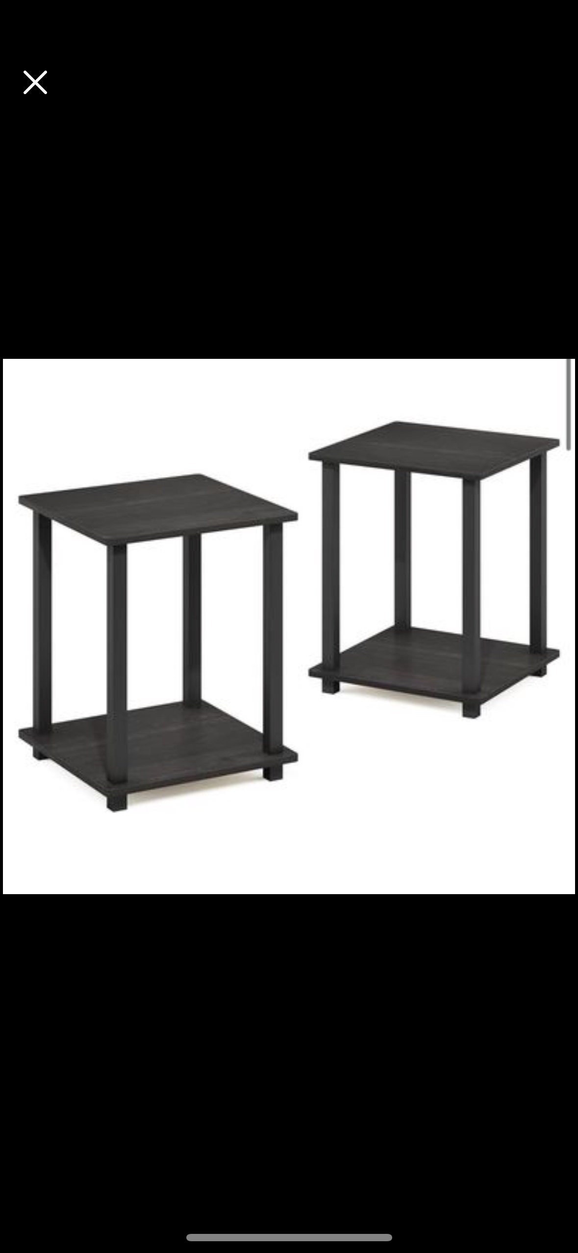 Black side tables - photo 3