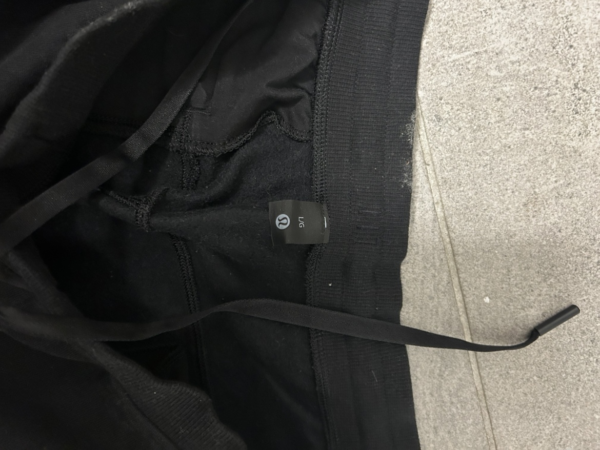 Lululemon Men’s Sweatpants Black Size L - photo 2
