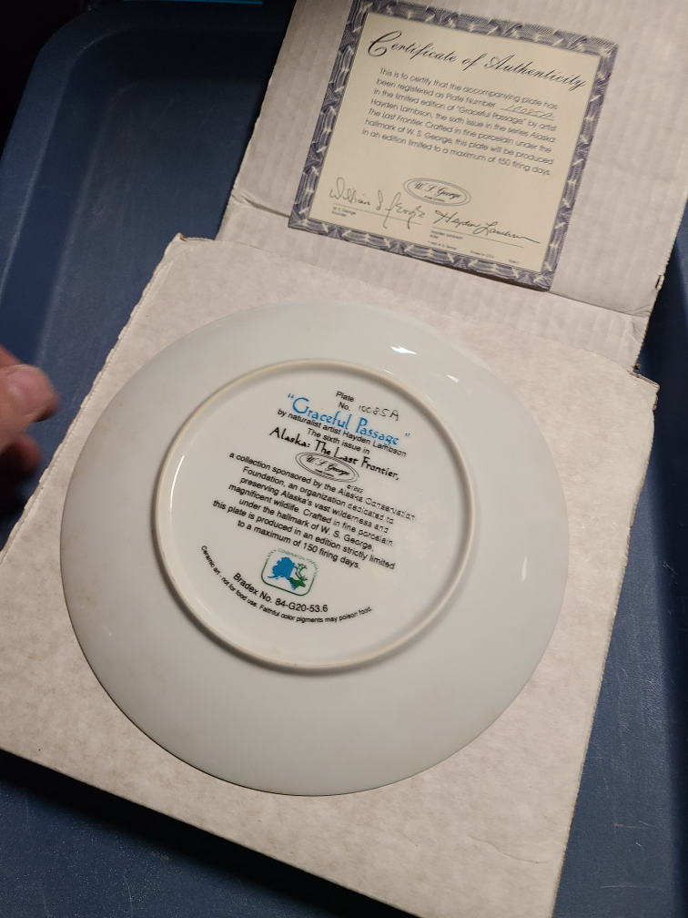 "Gracious Passage" Collector Plate - photo 2
