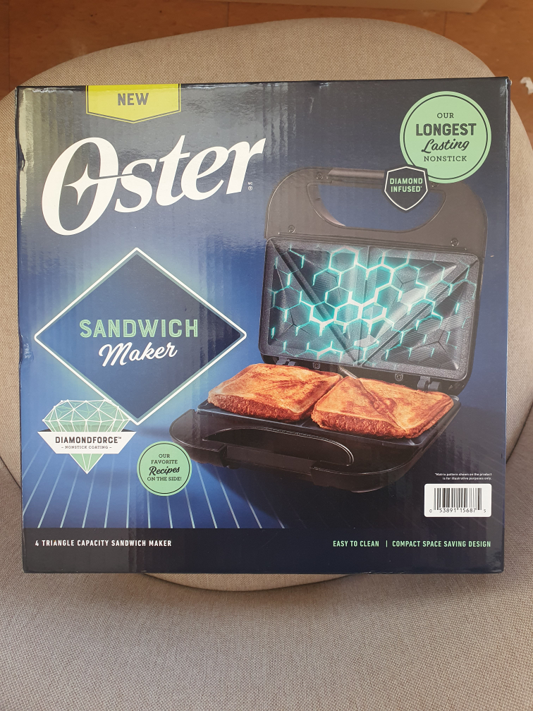 New Oster Sandwich Maker (unopened) thumbnail