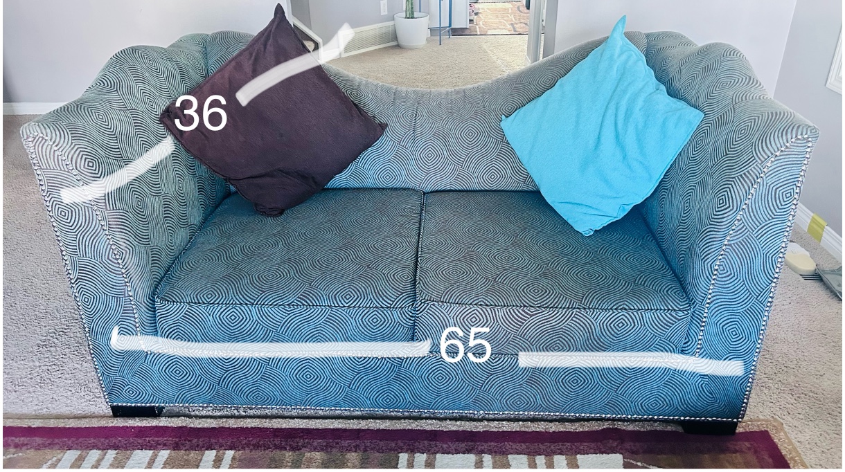 Sofa set with ottoman set everything in pic image indicator(3)