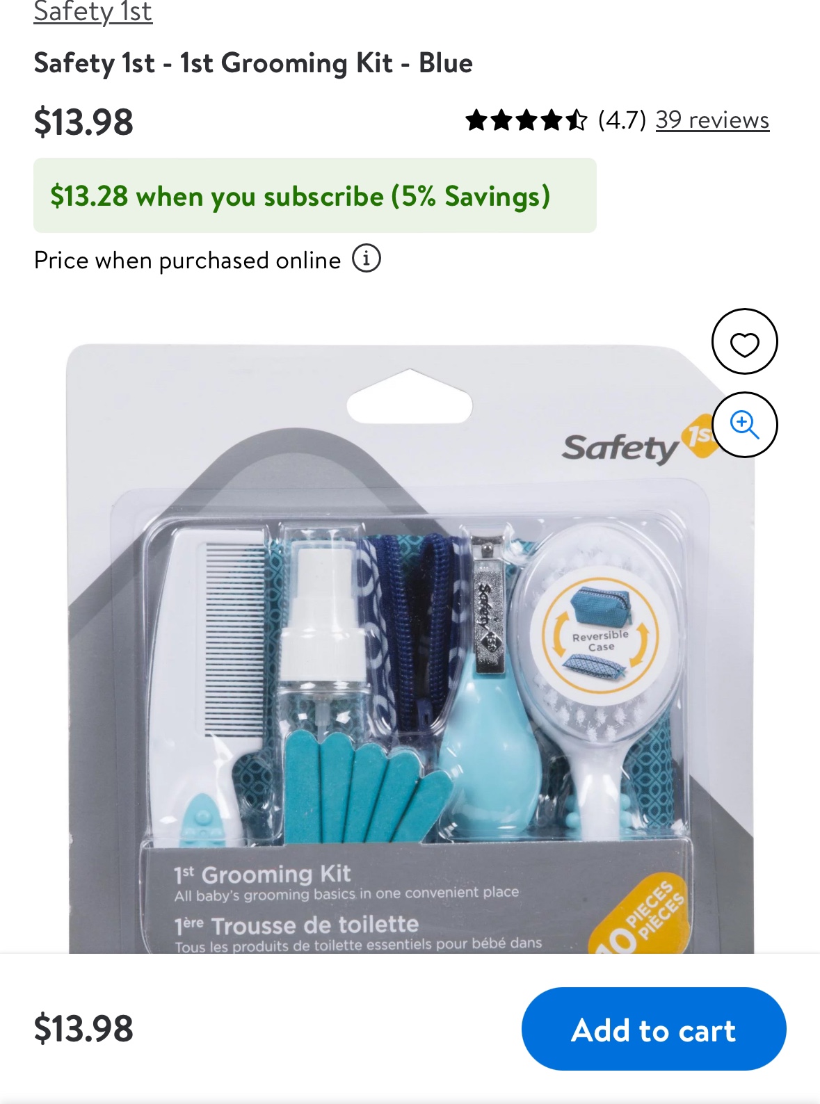 Baby grooming kit thumbnail