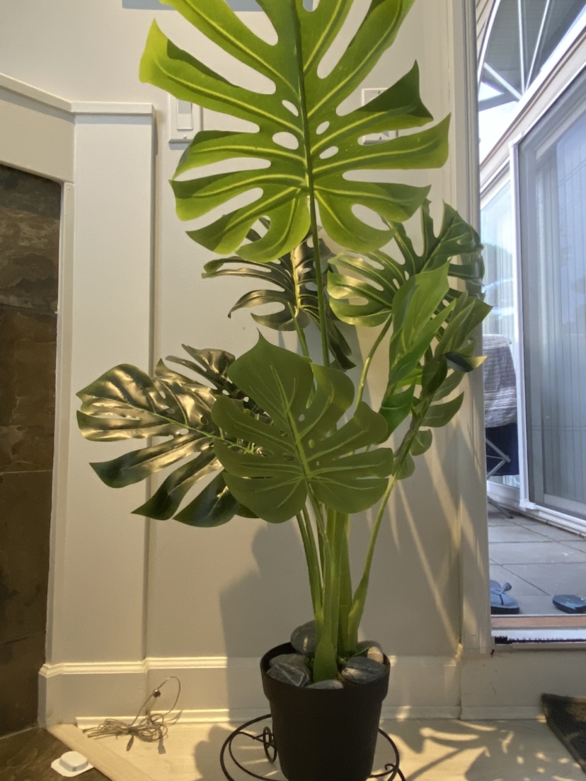 Artificial Monstera plant - photo 3