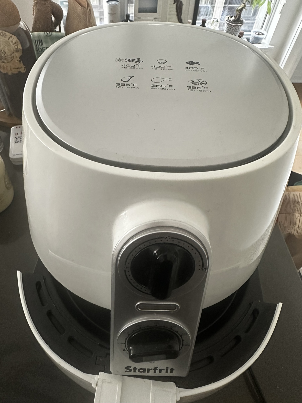 Starfrit 3.2-L White Electric Air Fryer - photo 4
