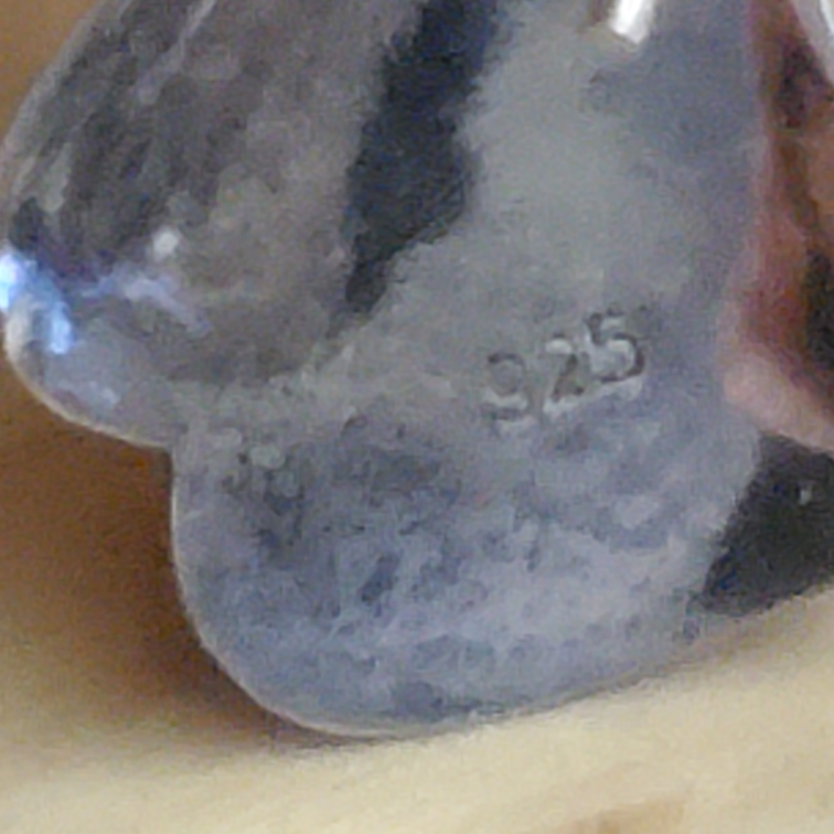 Vtg. Black onyx stone Earrings image indicator(4)