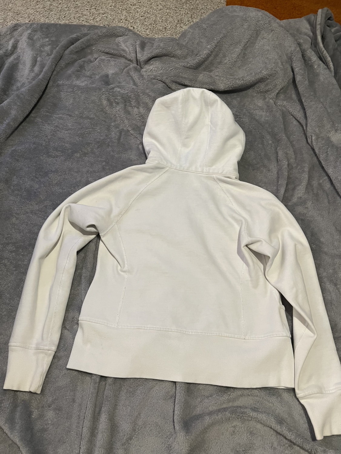 S/M White Lululemon Scuba Hoodie - photo 3