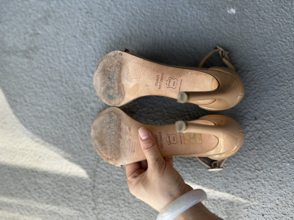 100% Authentic STUART WEITZMAN NUDISTCURVE 100 SANDAL image indicator(4)