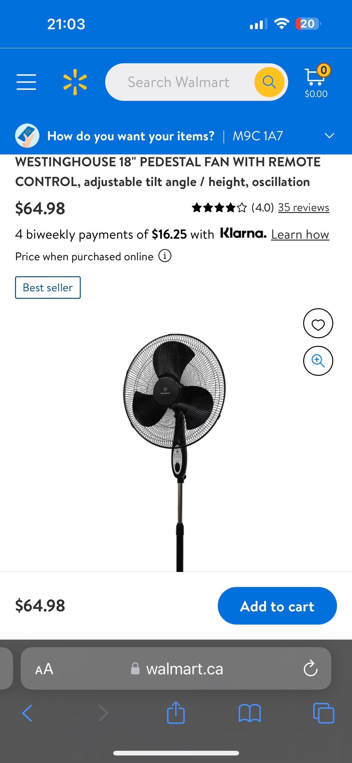 Standing fan - photo 3
