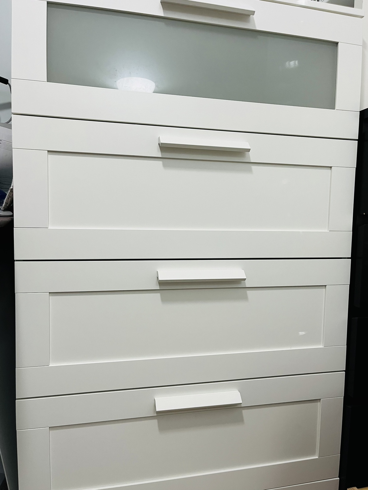 Drawer (IKEA: BRIMNES 4-drawers)White
