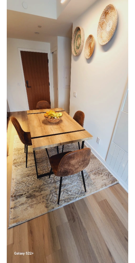 Dining table with 4 chairs - photo 3
