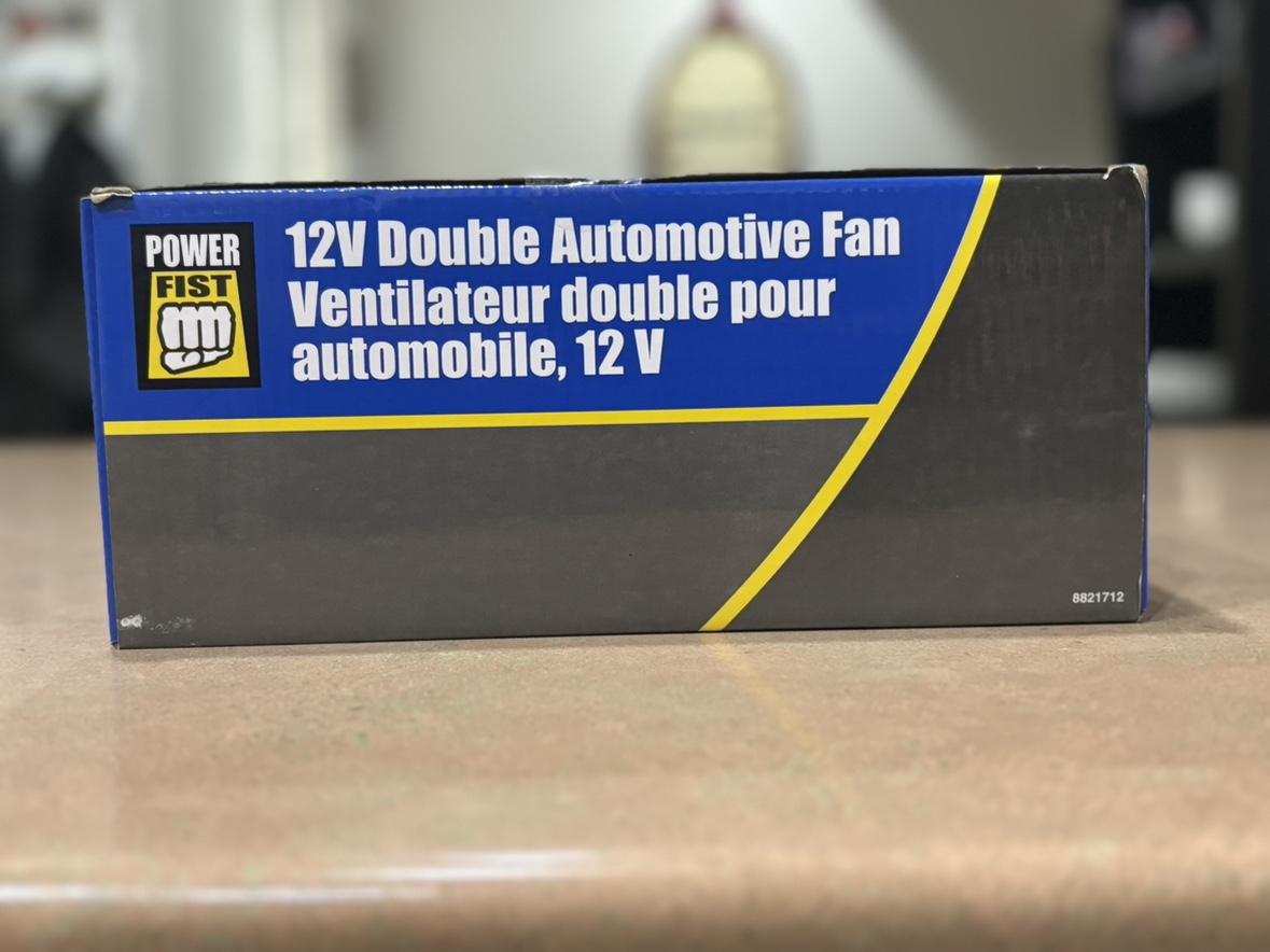 12V Double Automotive Fan - photo 2