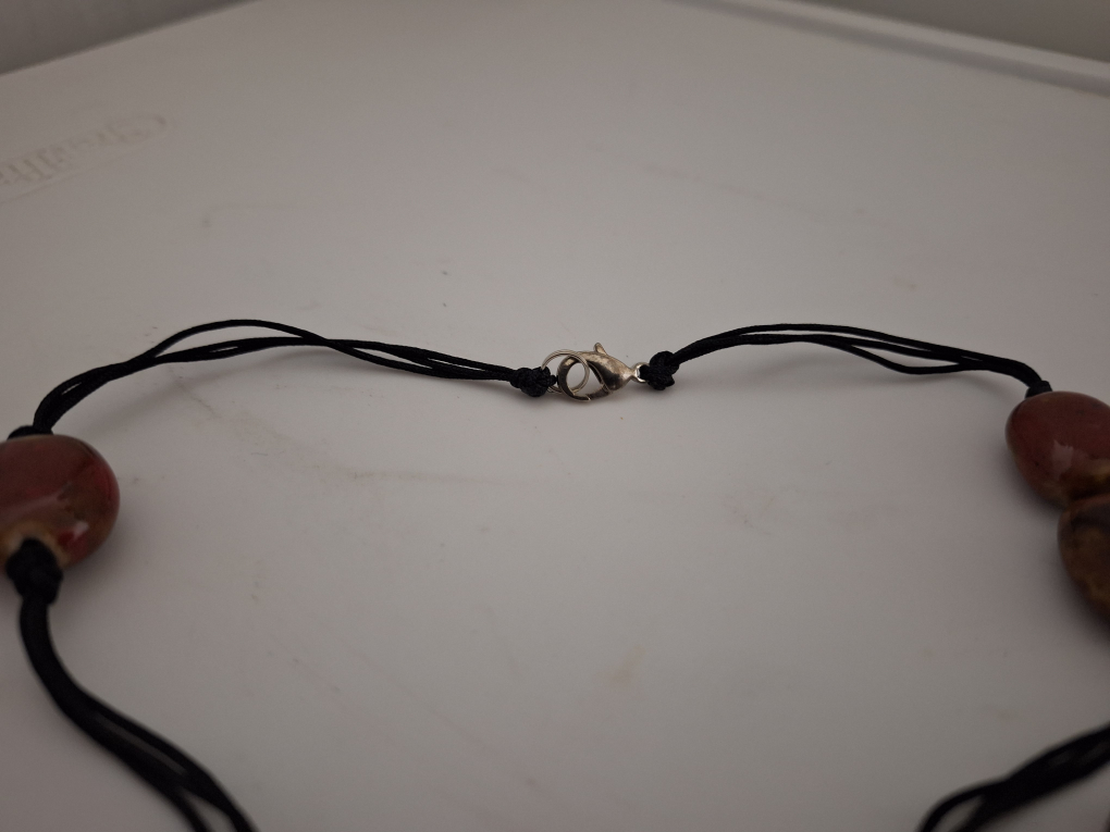 Gem stone long necklace New with gift box image indicator(2)