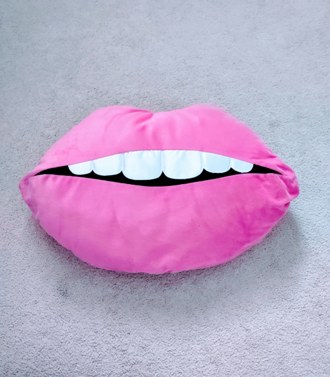 Pink Lip Pillow