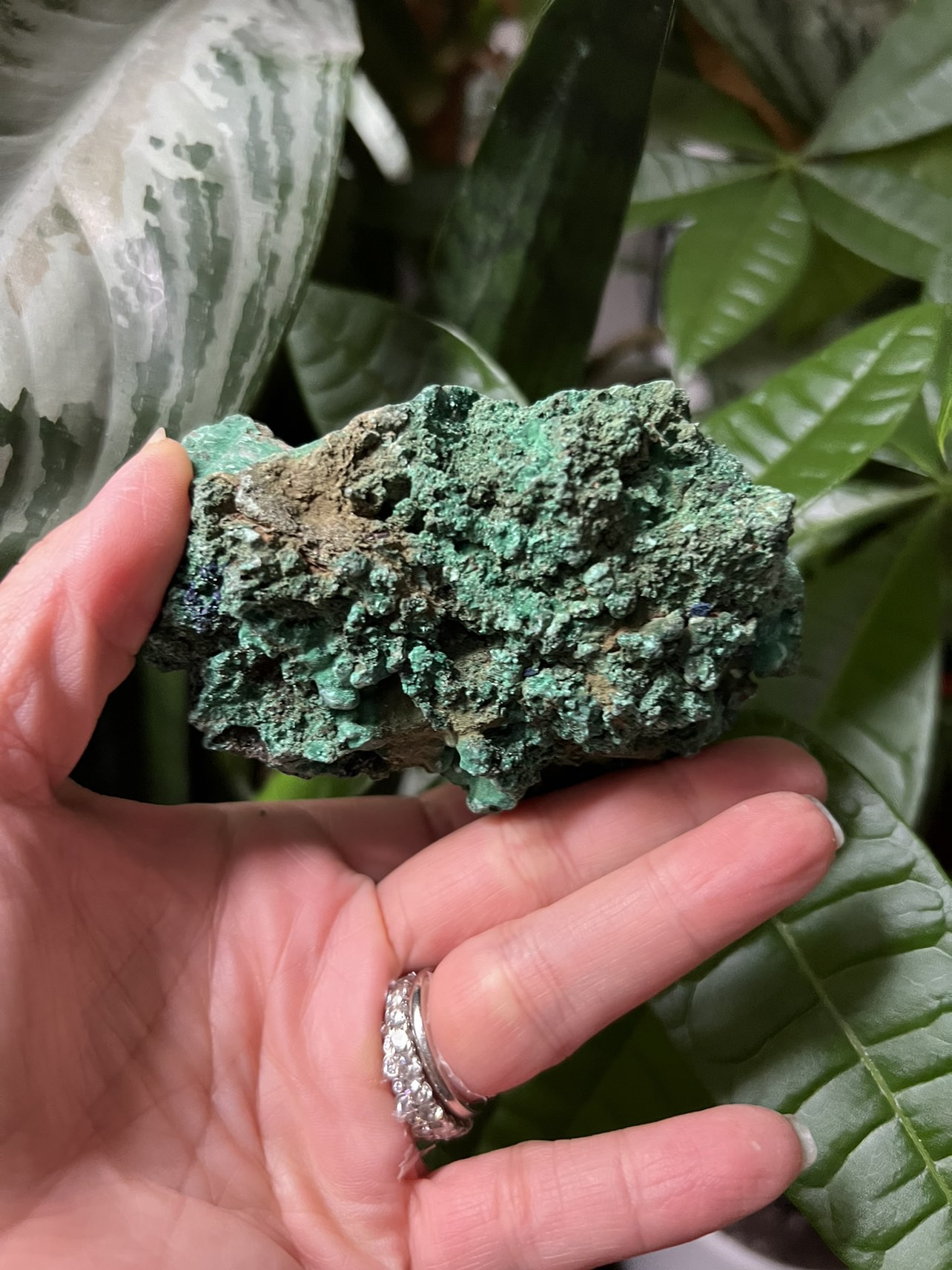 Malachite specimen (b) | crystal image indicator(4)