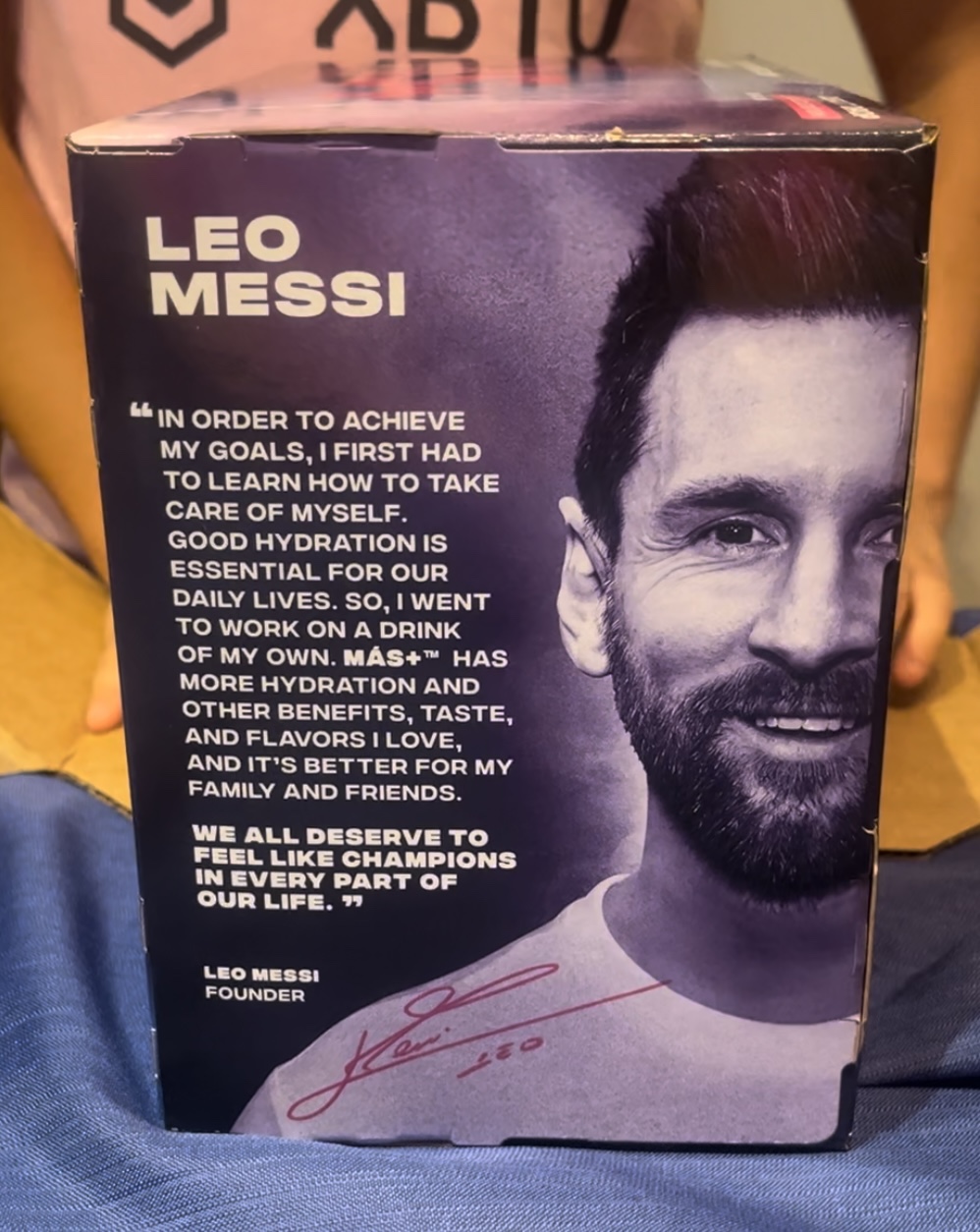 Más+ by Messi  Debut Drop Limited Edition  8 Pack - photo 2