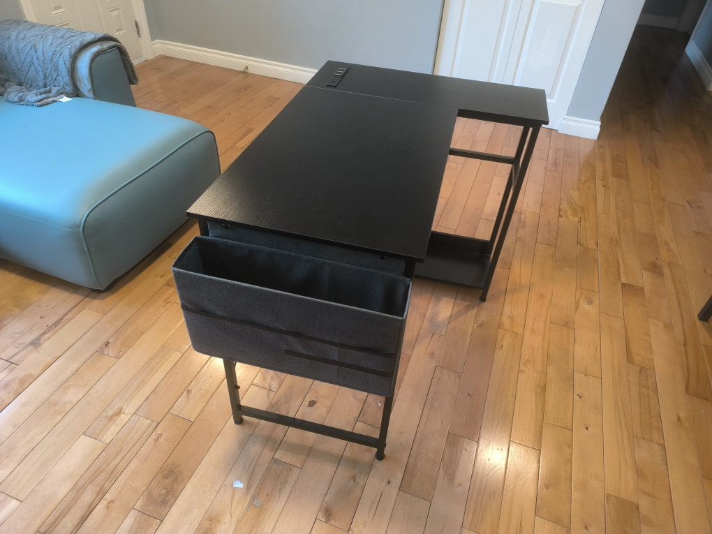 L shape gaming desk