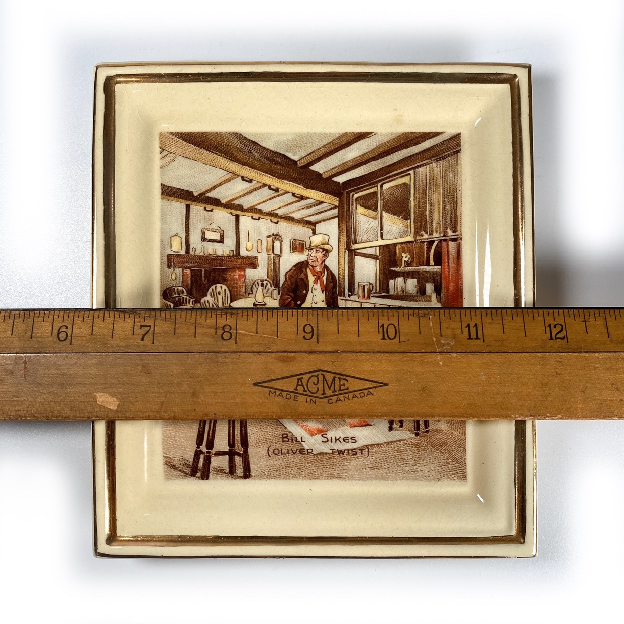 Vintage 1940’s Newhall Oliver Twist Wall Plaque image indicator(5)