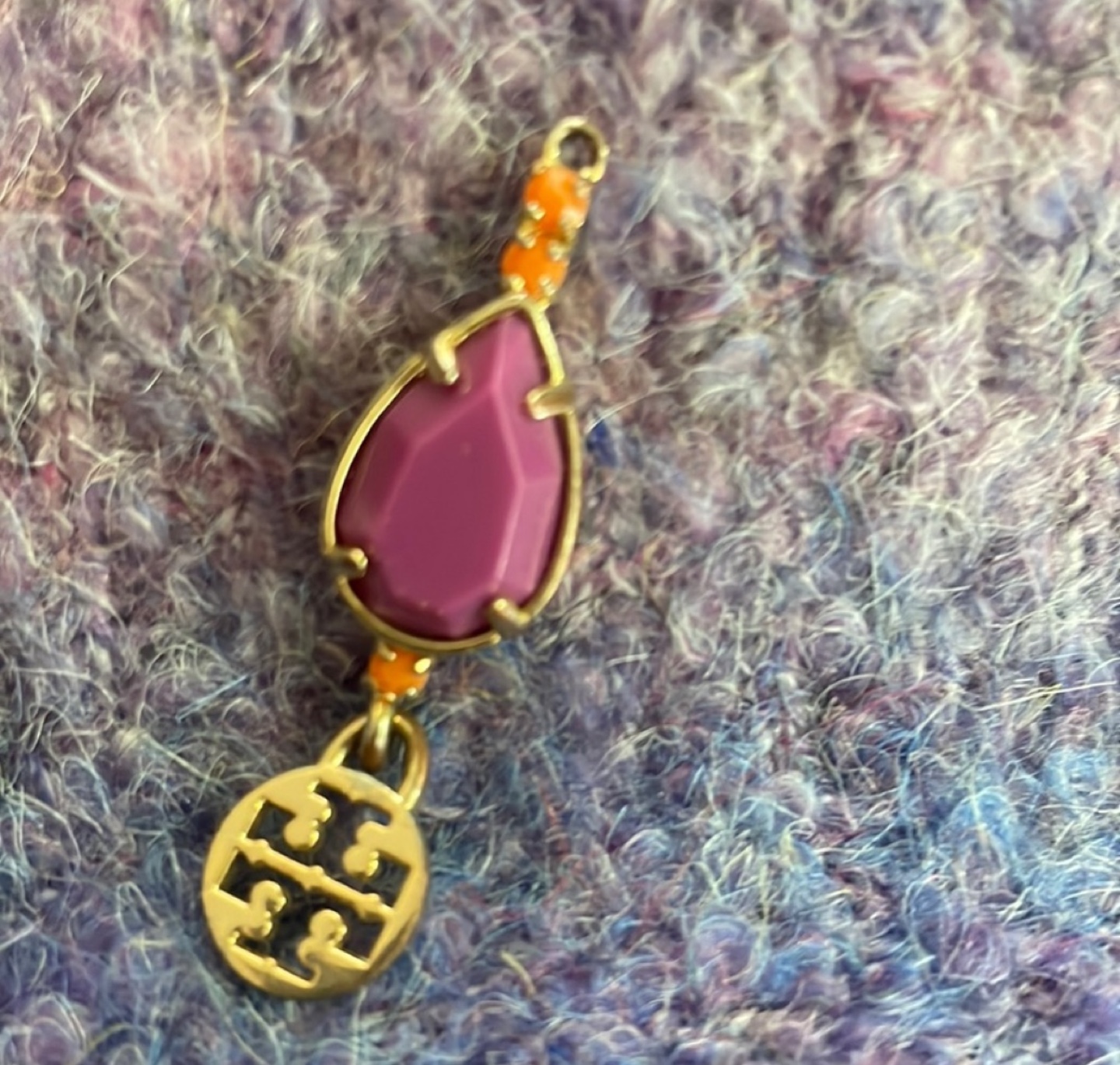Tory Burch charm