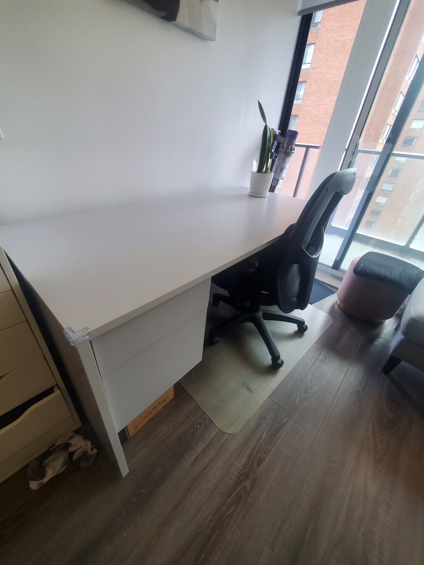 wooden desk