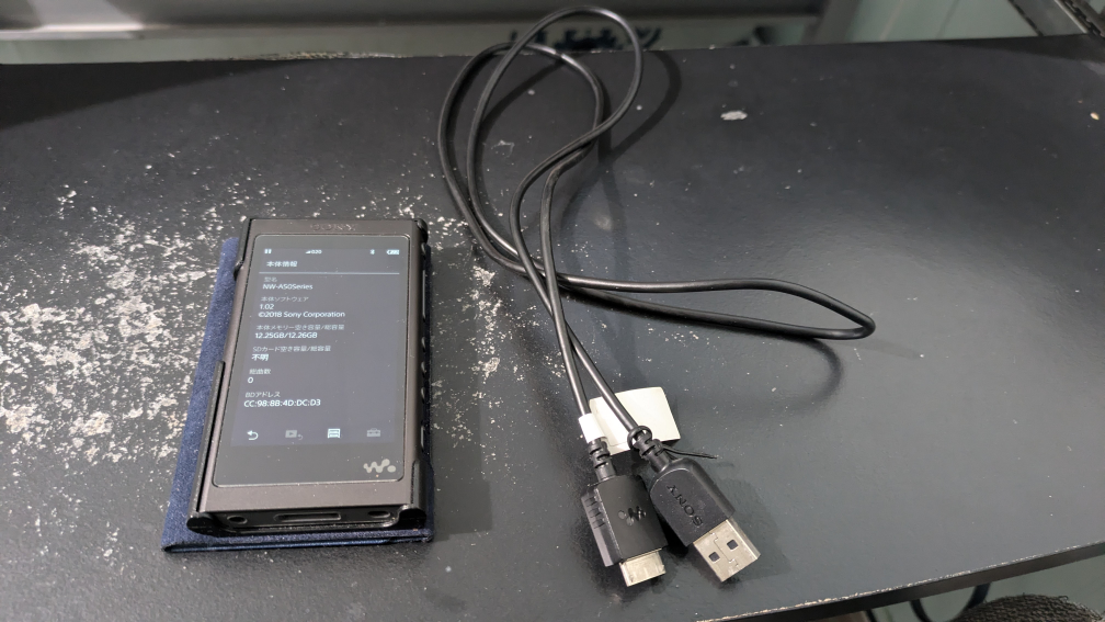 SONY WalkMan NW-A50Series image indicator(6)