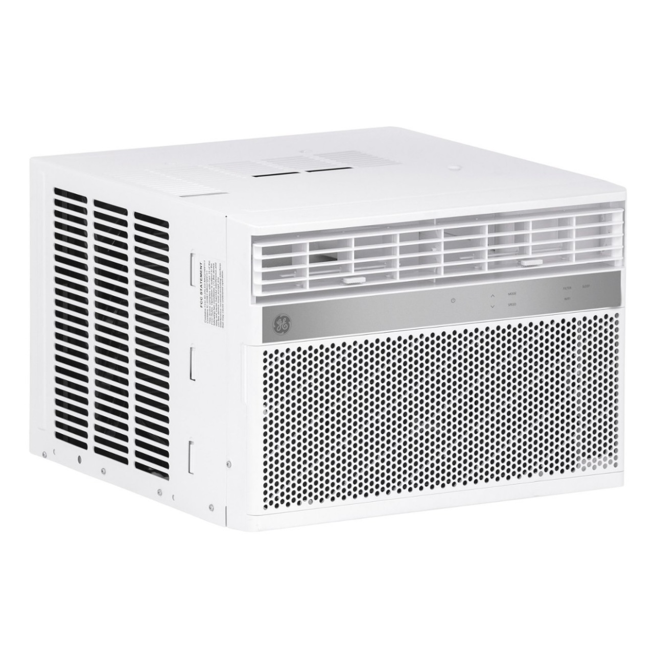 GE - 550 Sq. Ft. 12000 BTU Smart Window Air Conditioner - White