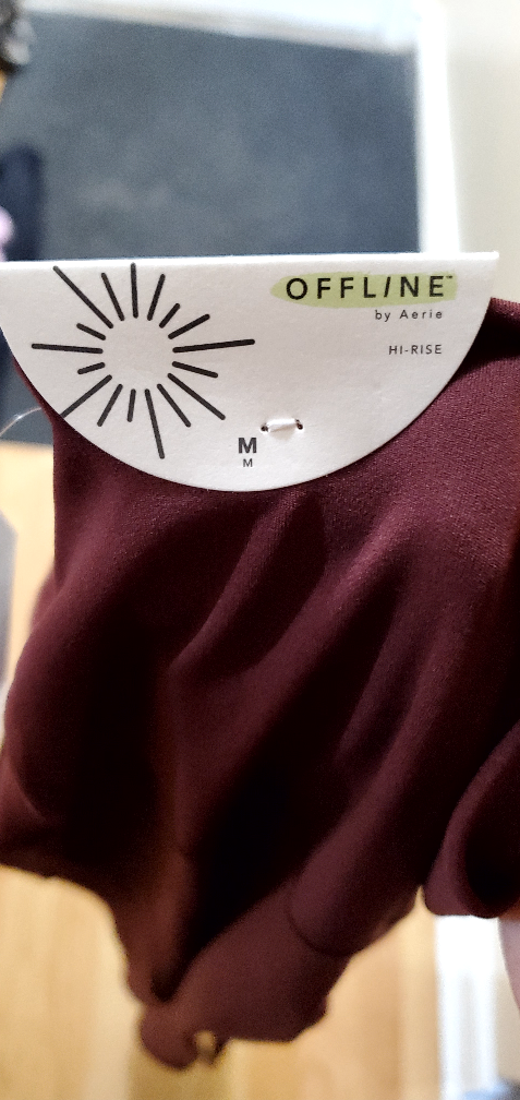 Brand new Aerie high waisted Flare leggings image indicator(4)