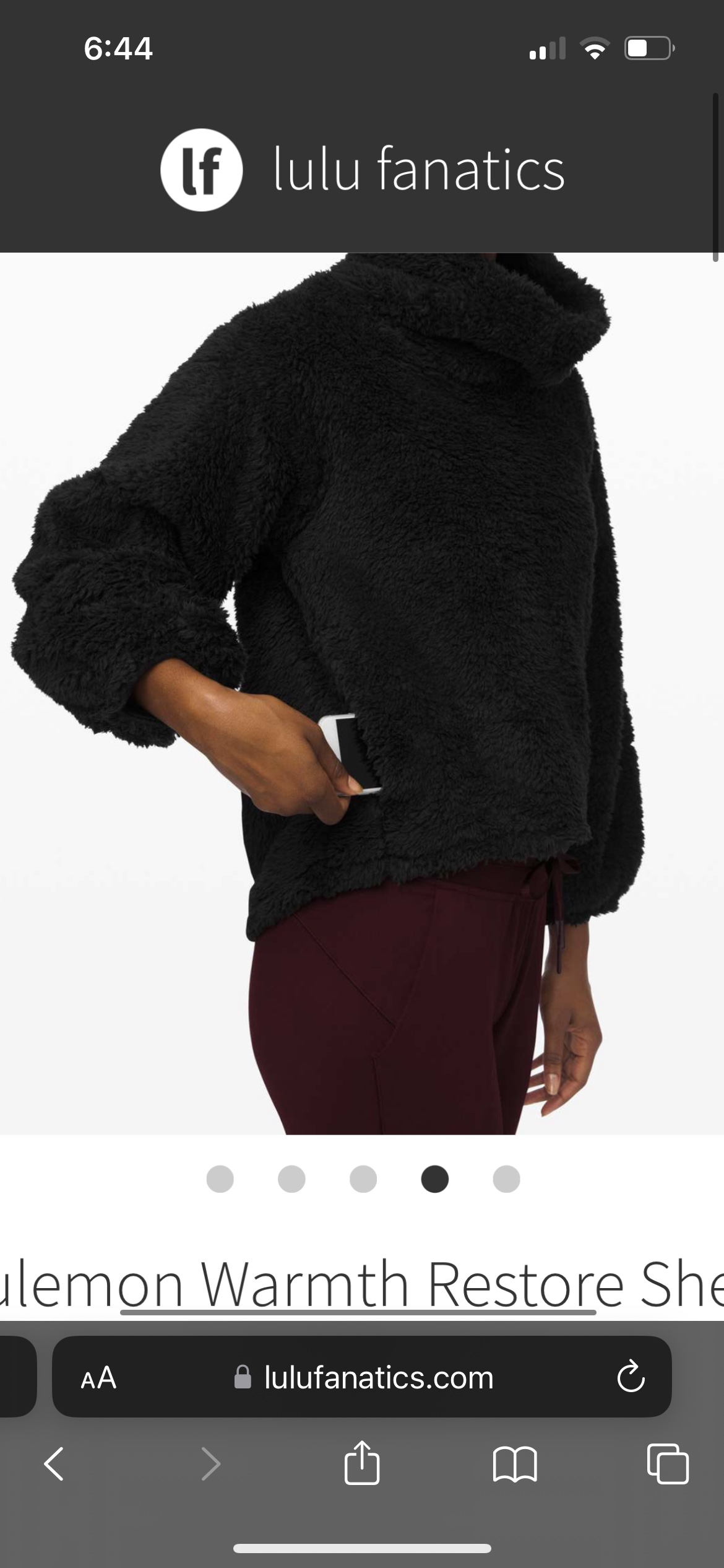 Lululemon Warmth Restore Sherpa Pullover ⚽️⚽️⚽️⚽️⚽️ - photo 4