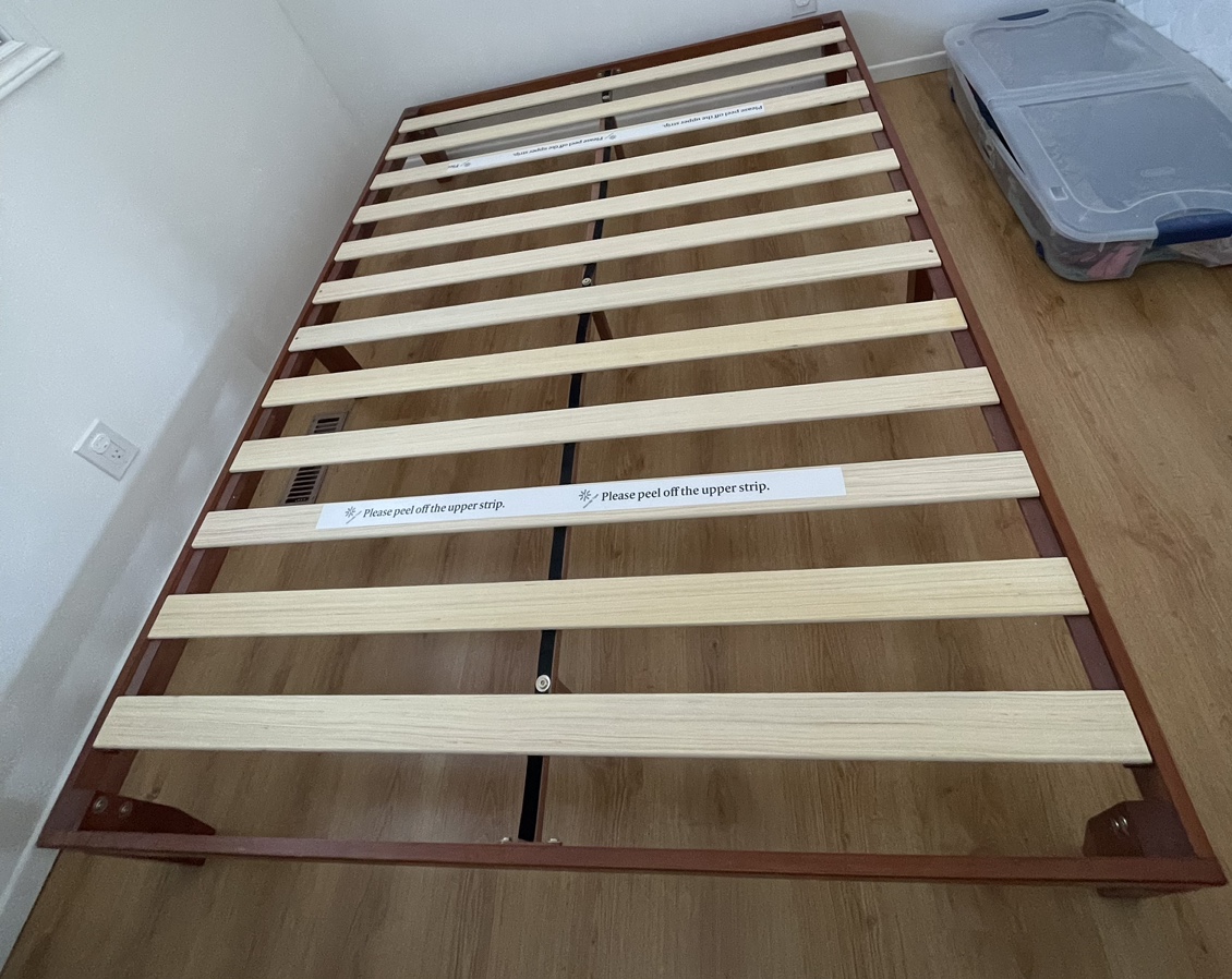 Solid Wood Queen Bed Frame