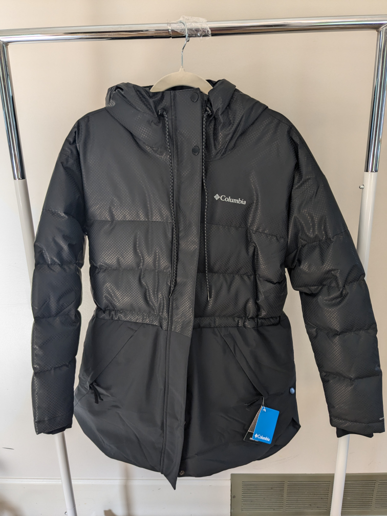 new womens Columbia parka