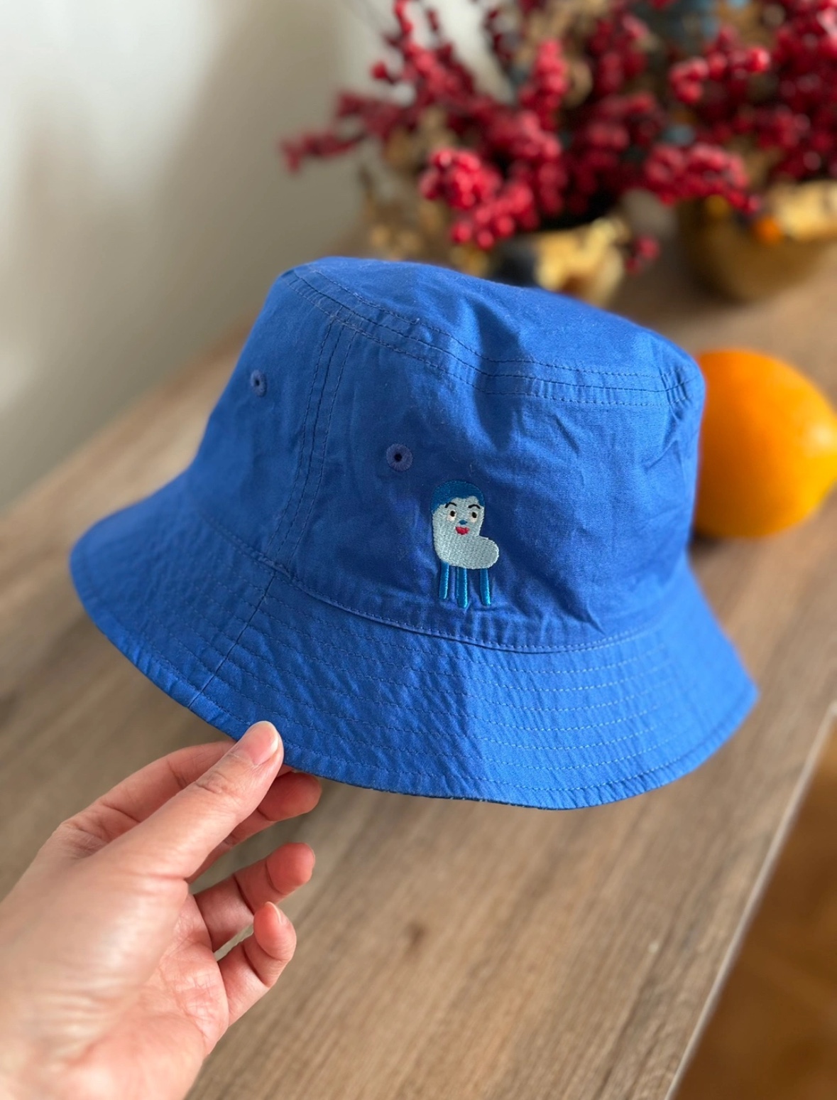Fun fisherman double sided hat, unisex, new! 🥰