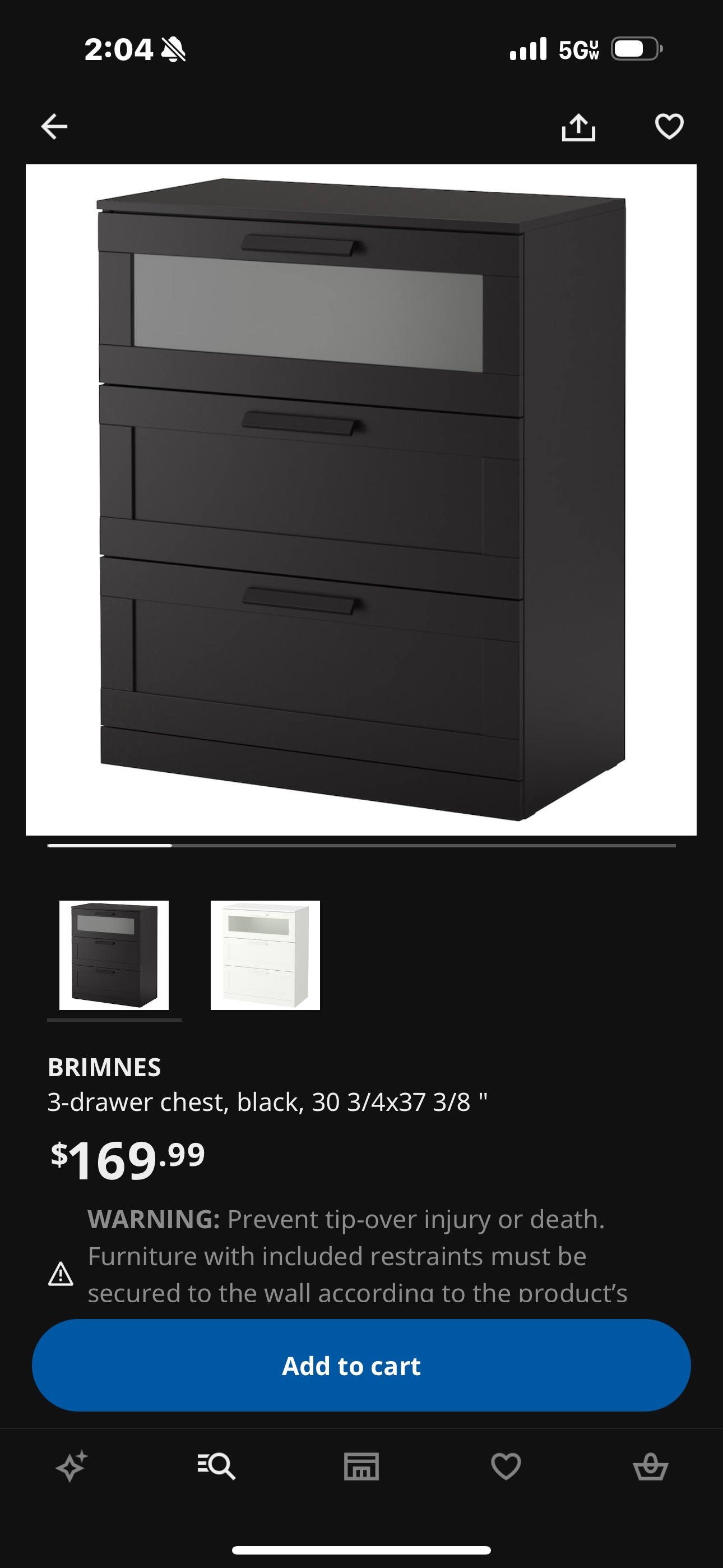 BRIMNES IKEA DRAWER - photo 4