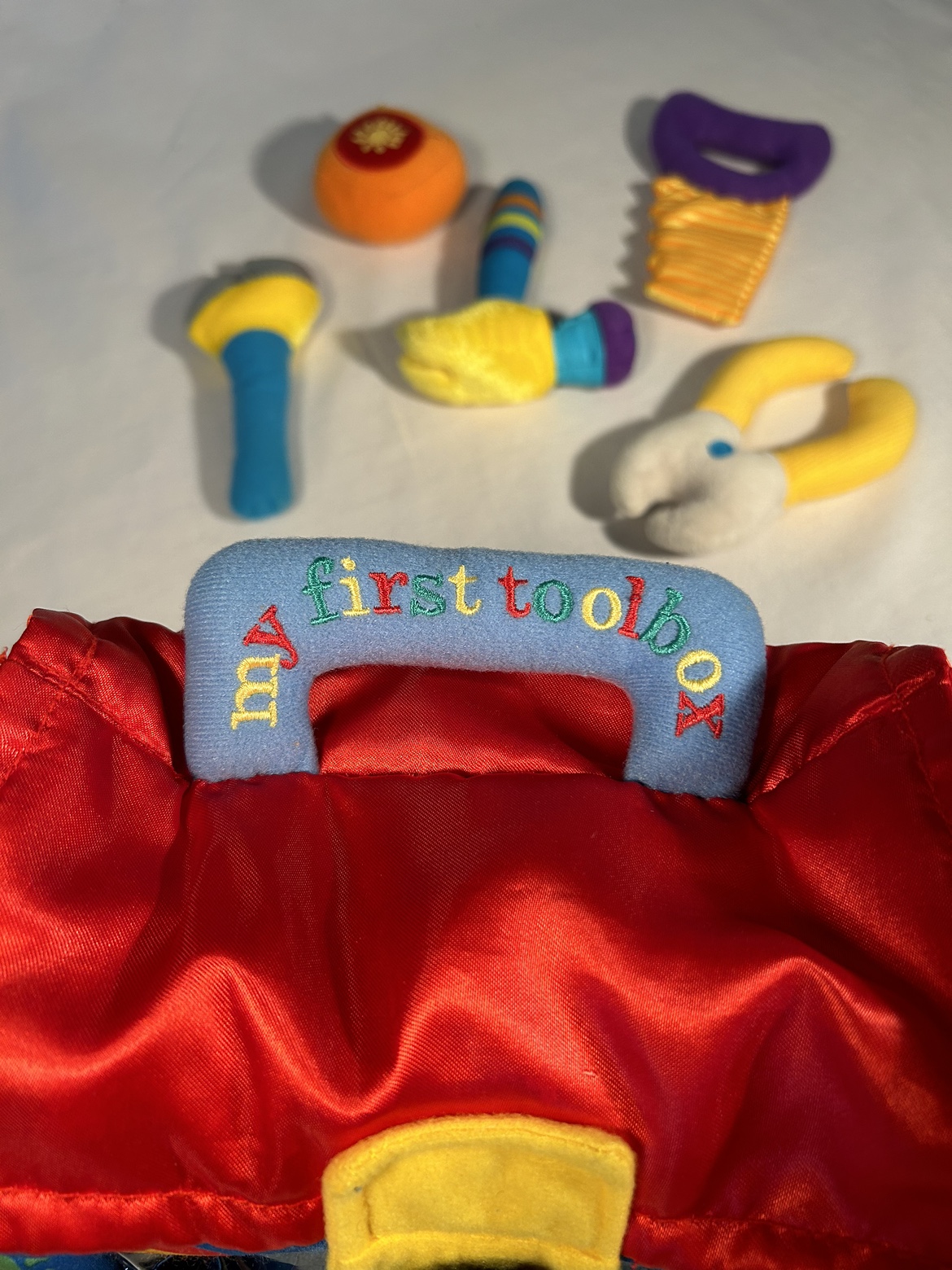 Carters Baby Plush Sensory Toy “My First Toolbox” - photo 2