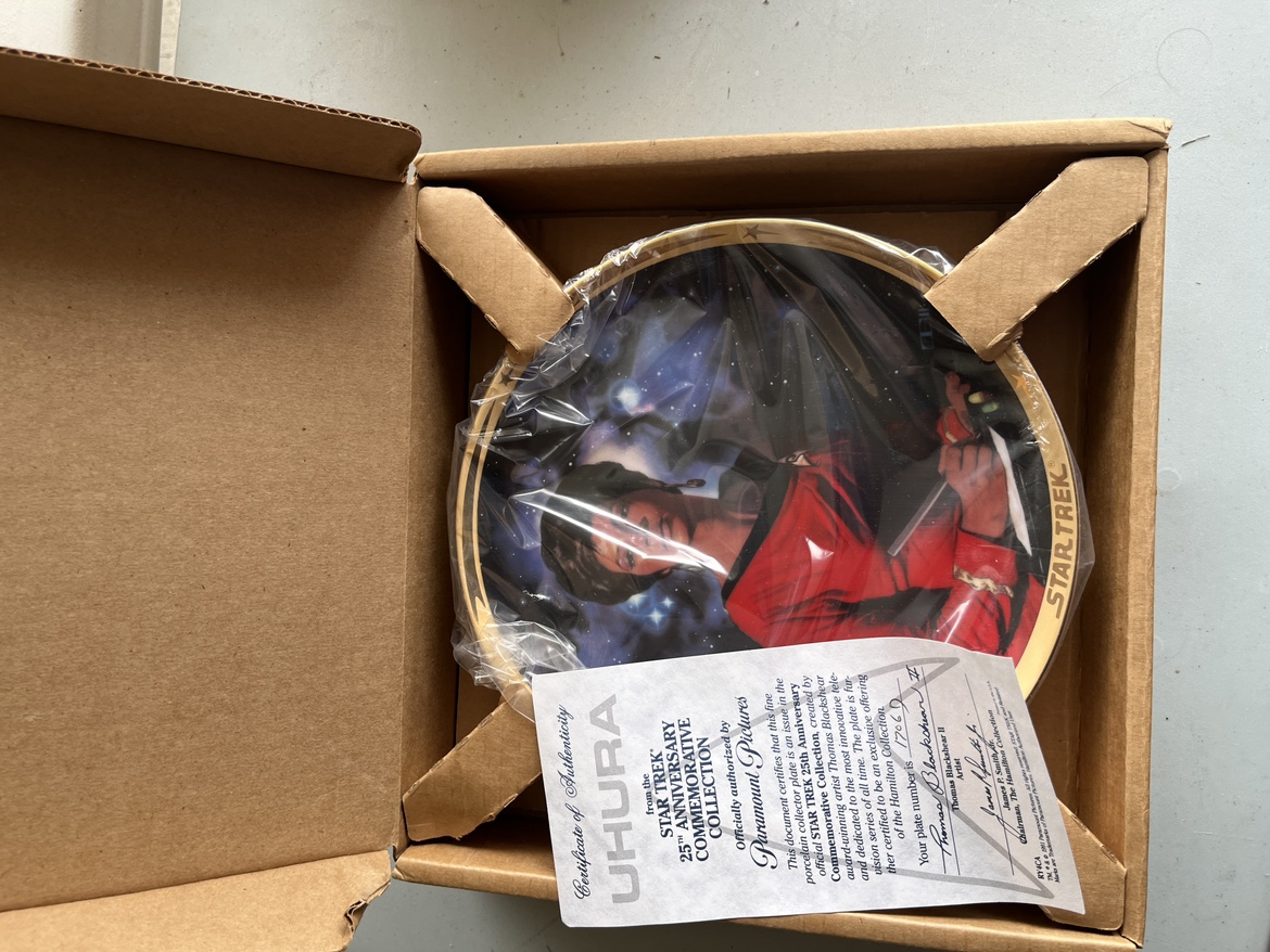 1994 Star Trek Plate Collection - photo 4