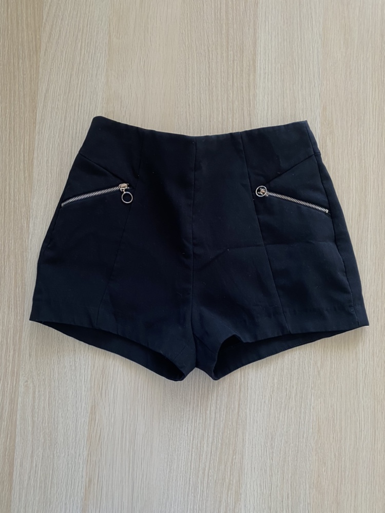 Black Short with zippers #freecycle