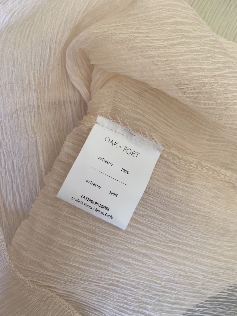 Ivory Sheer Blouse image indicator(2)