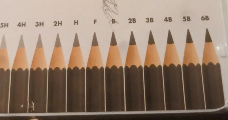 Artistic Series 12 Sketching Pencils With Sketch Book image indicator(3)