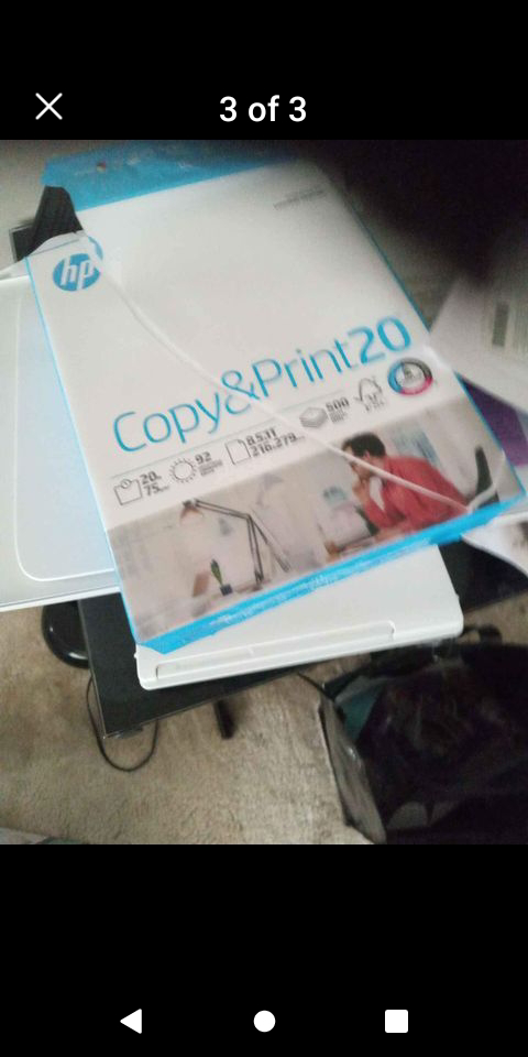 brand new printer for sale paper included - photo 2