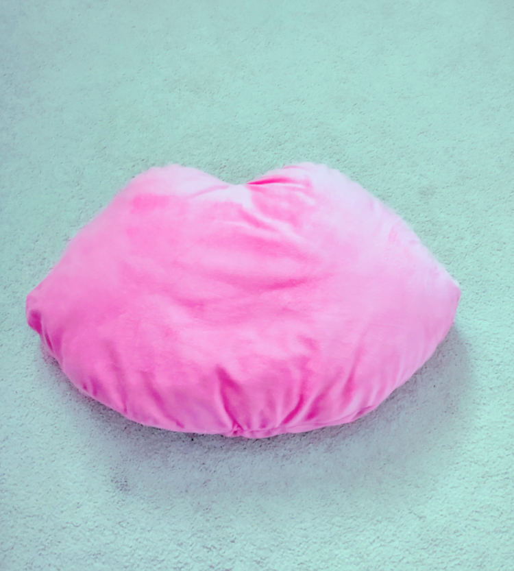 Pink Lip Pillow - photo 2