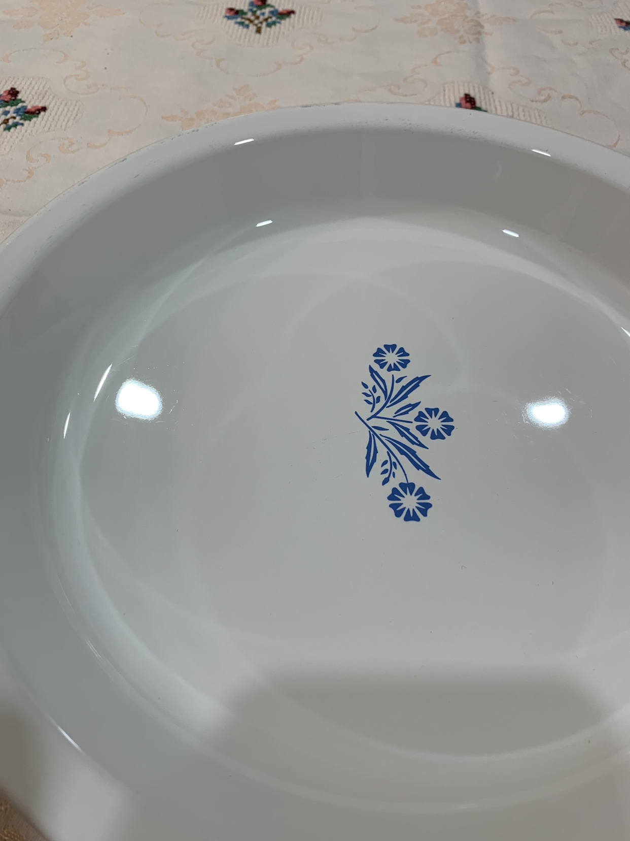 Corning Ware Cornflower Pie Plate image indicator(2)