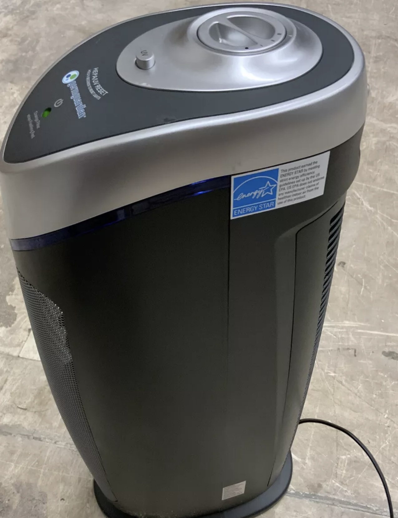 Germguardian Cleaning System w/UV-C, True HEPA & Odor Reduction image indicator(2)