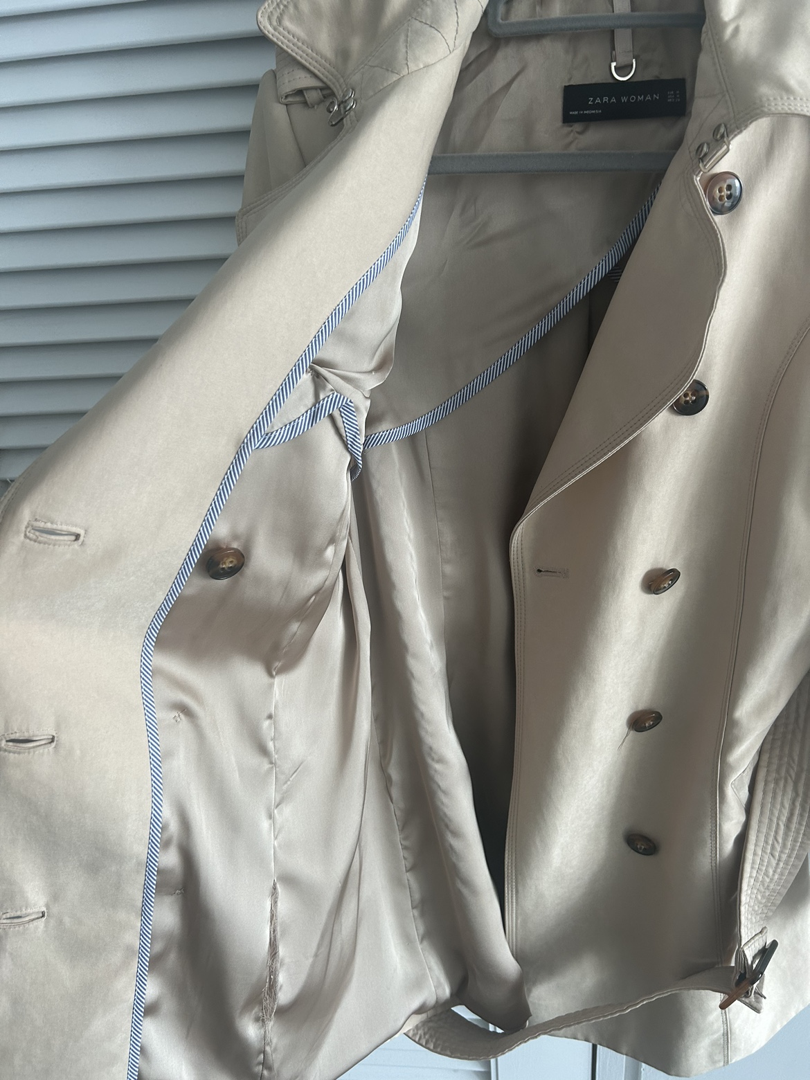 Trench Coat Zara size M - photo 3