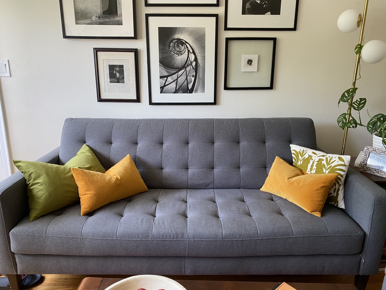 Grey sofa
