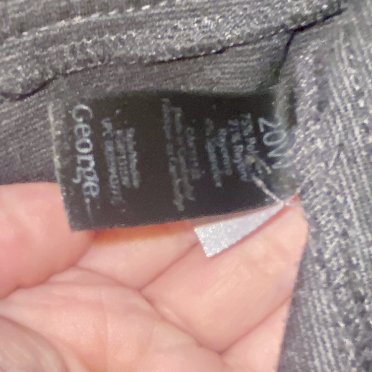 Plus size grey dress/casual pant image indicator(8)