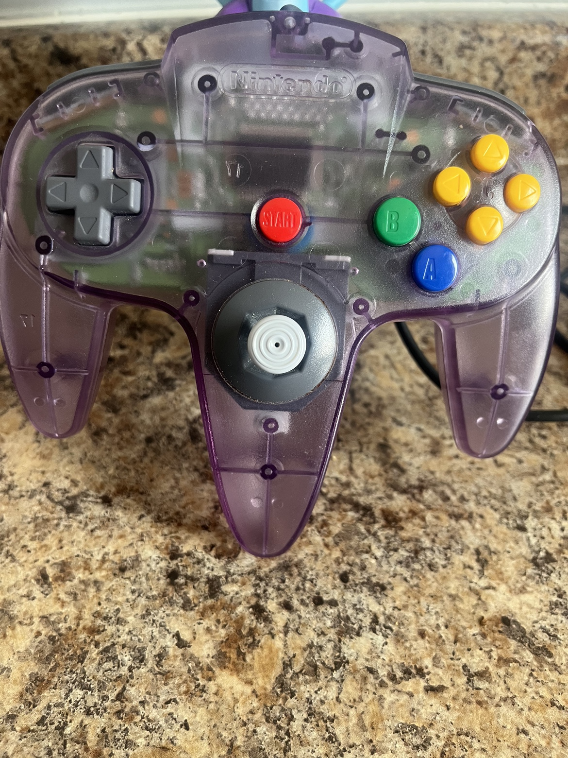 Nintendo 64 Purple Controller