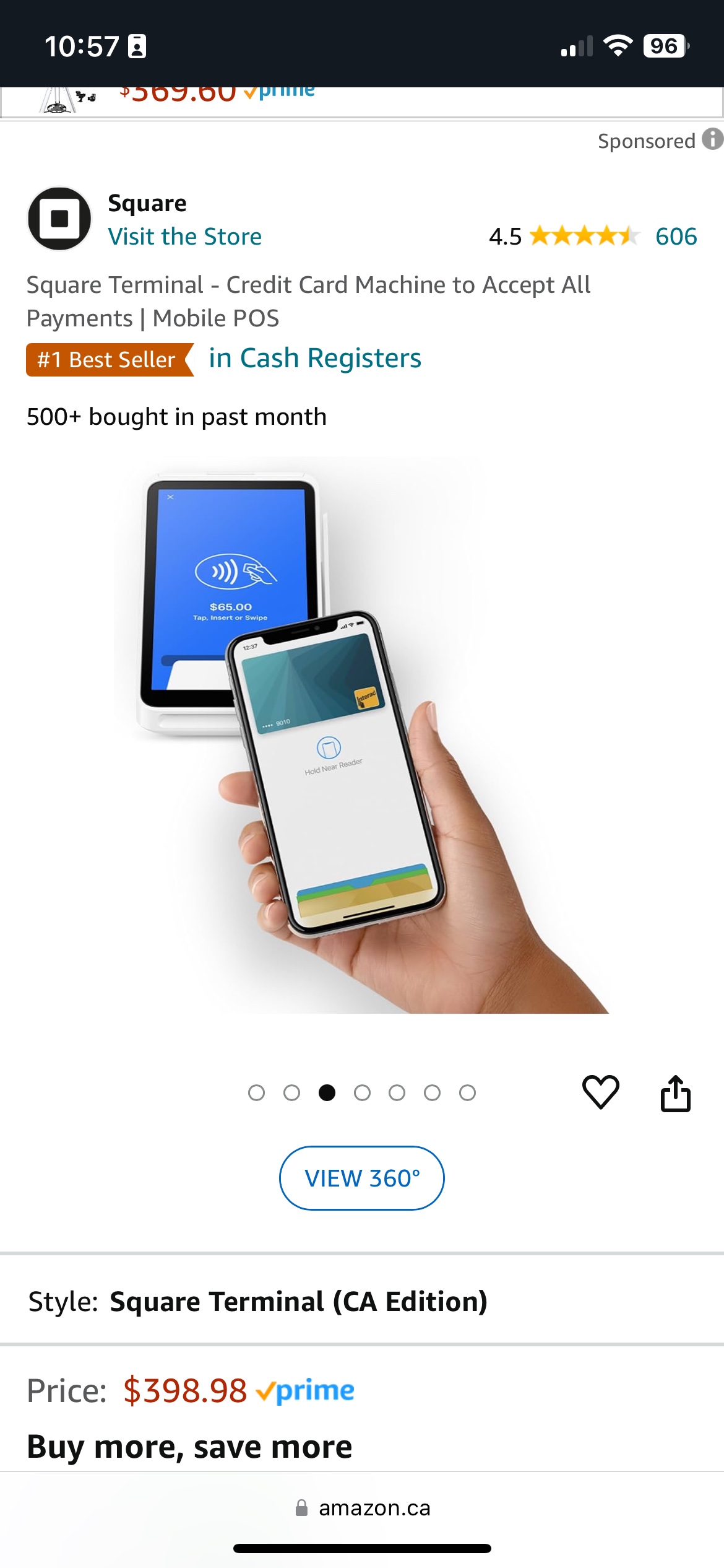 Square Terminal - Mobile POS - photo 2